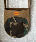 Recycled Brown Canvas Tote Bag