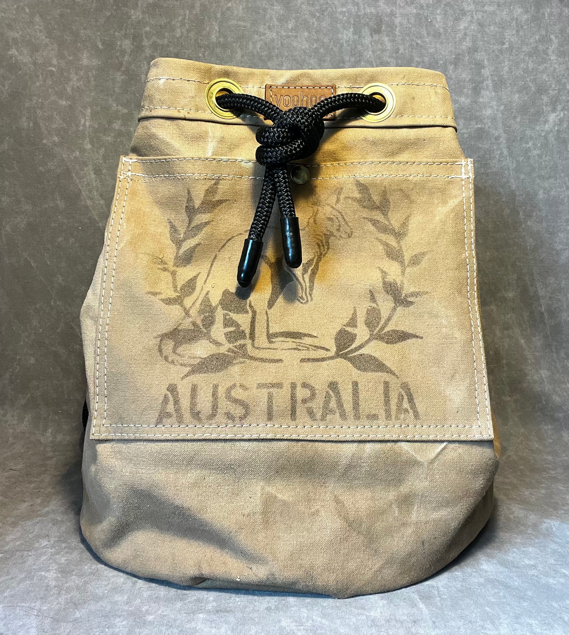 Recycled Tent Canvas Duffle Bag