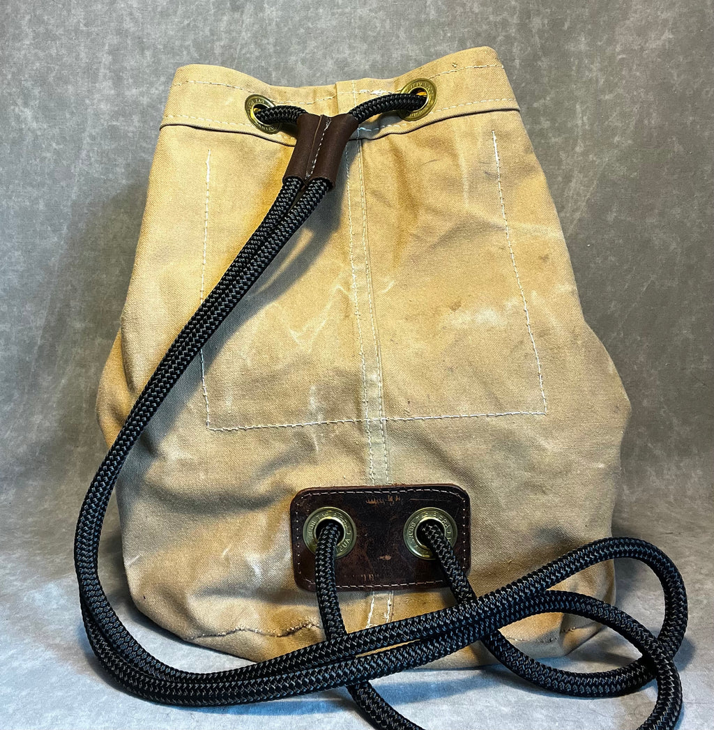 Recycled Tent Canvas Duffle Bag