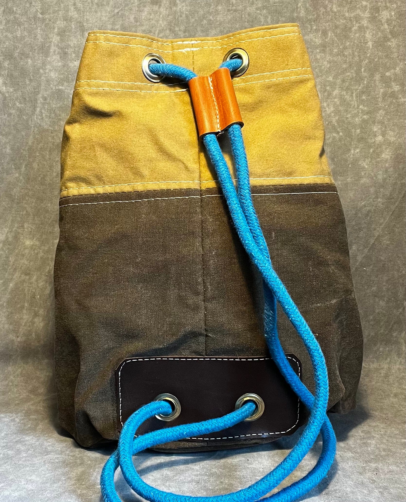 Recycled Tent Canvas Duffle Bag