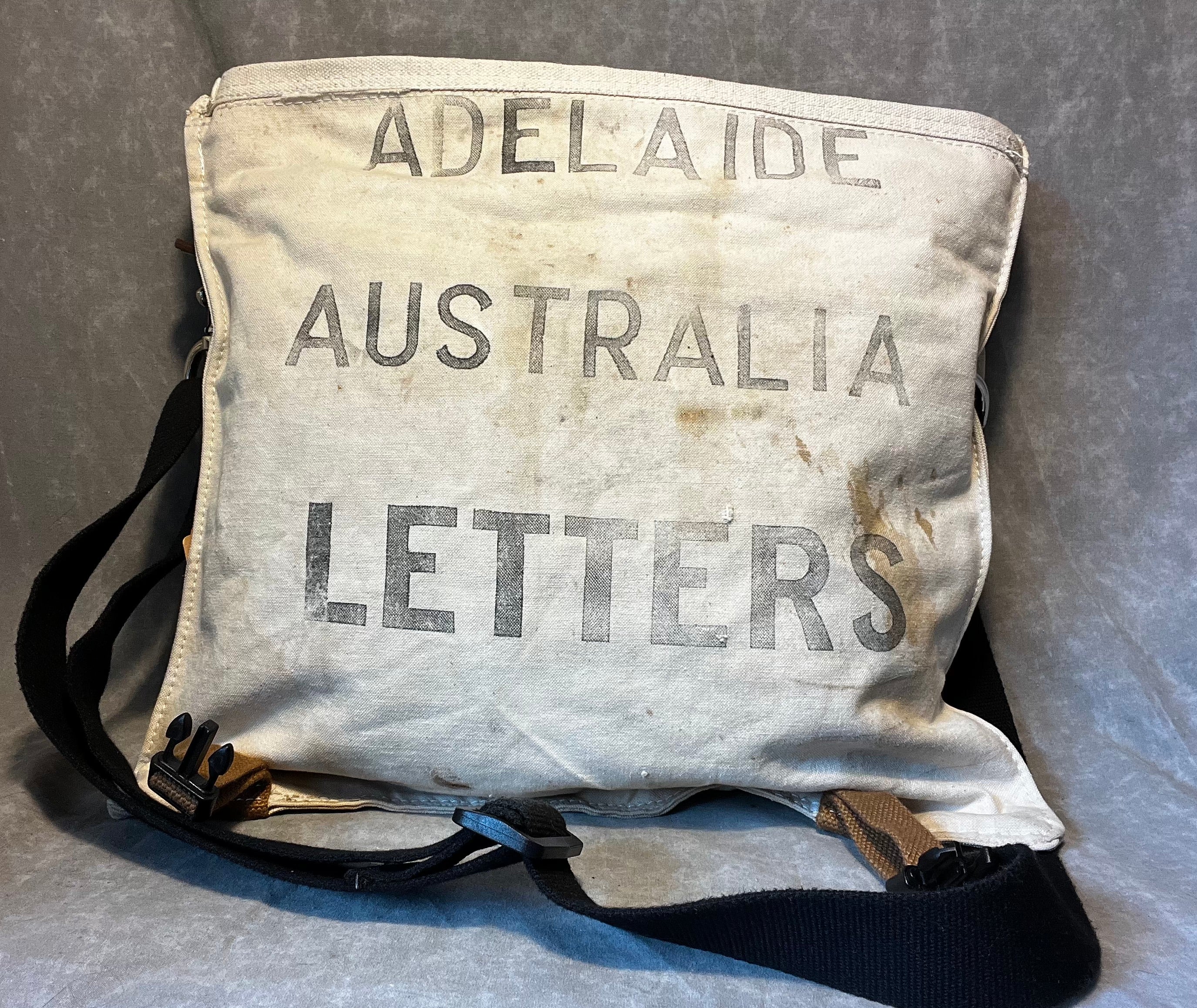 Recycled Adelaide Mail Bag Satchel