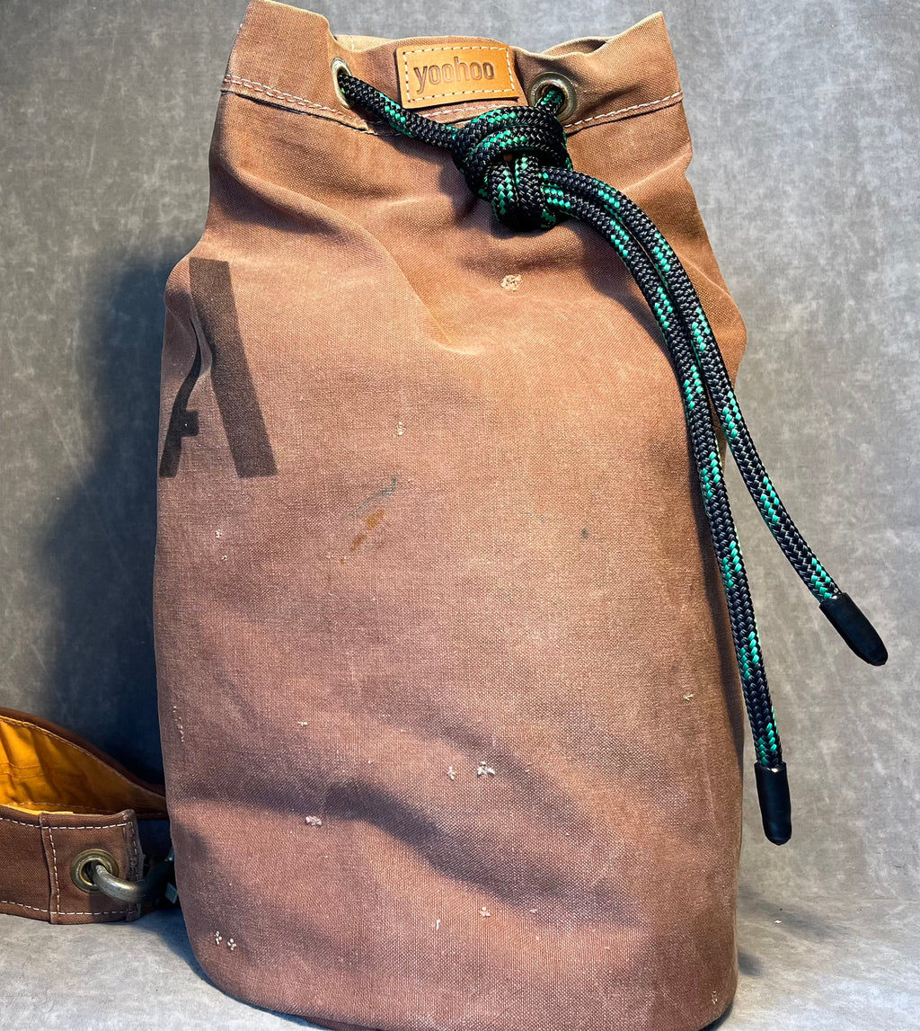 Recycled Tent Canvas Duffle Bag