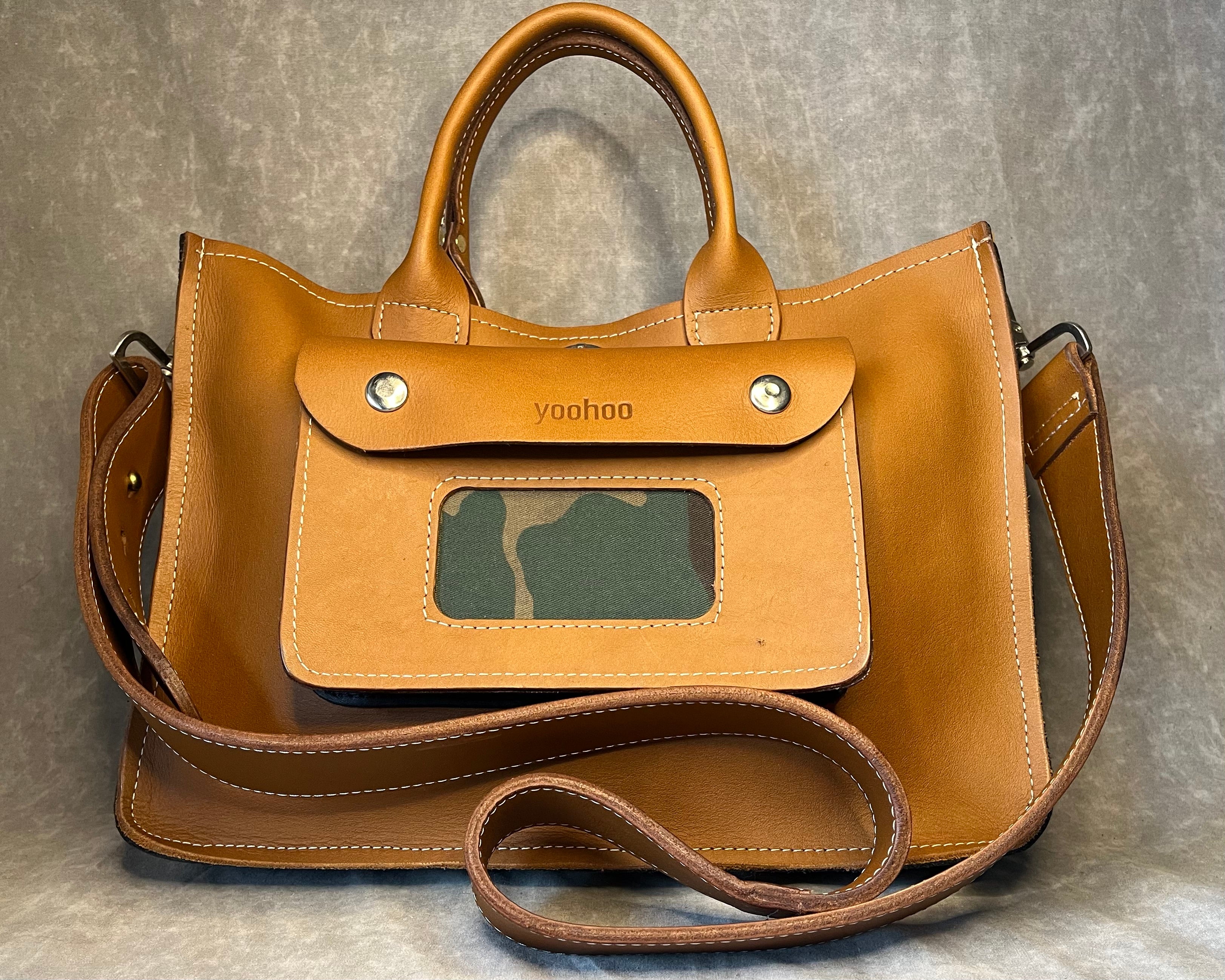 Brown Leather Satchel