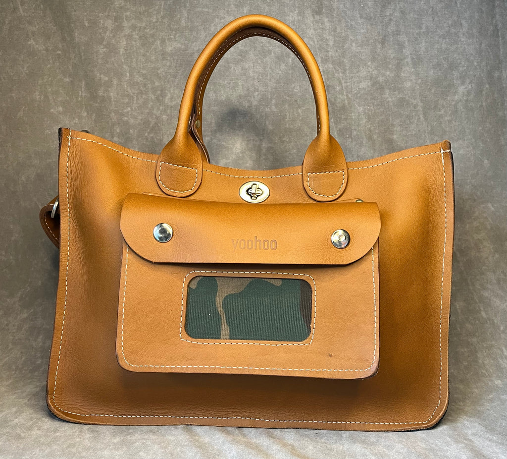 Brown Leather Satchel